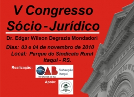 V Congresso Scio-Jurdico Dr. Edgar Mondadori