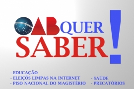 OAB QUER SABER