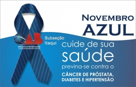 Programao Novembro Azul