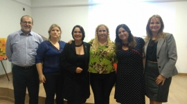 Imar Cabeleira, Rudiana Dilkin, Beatriz Peruffo, Vera Schneider, Patrcia Wurfel e Ktia Sturmer