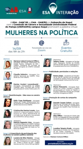 MULHERES NA POLTICA