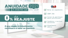 ANUIDADE 2021 OABRS